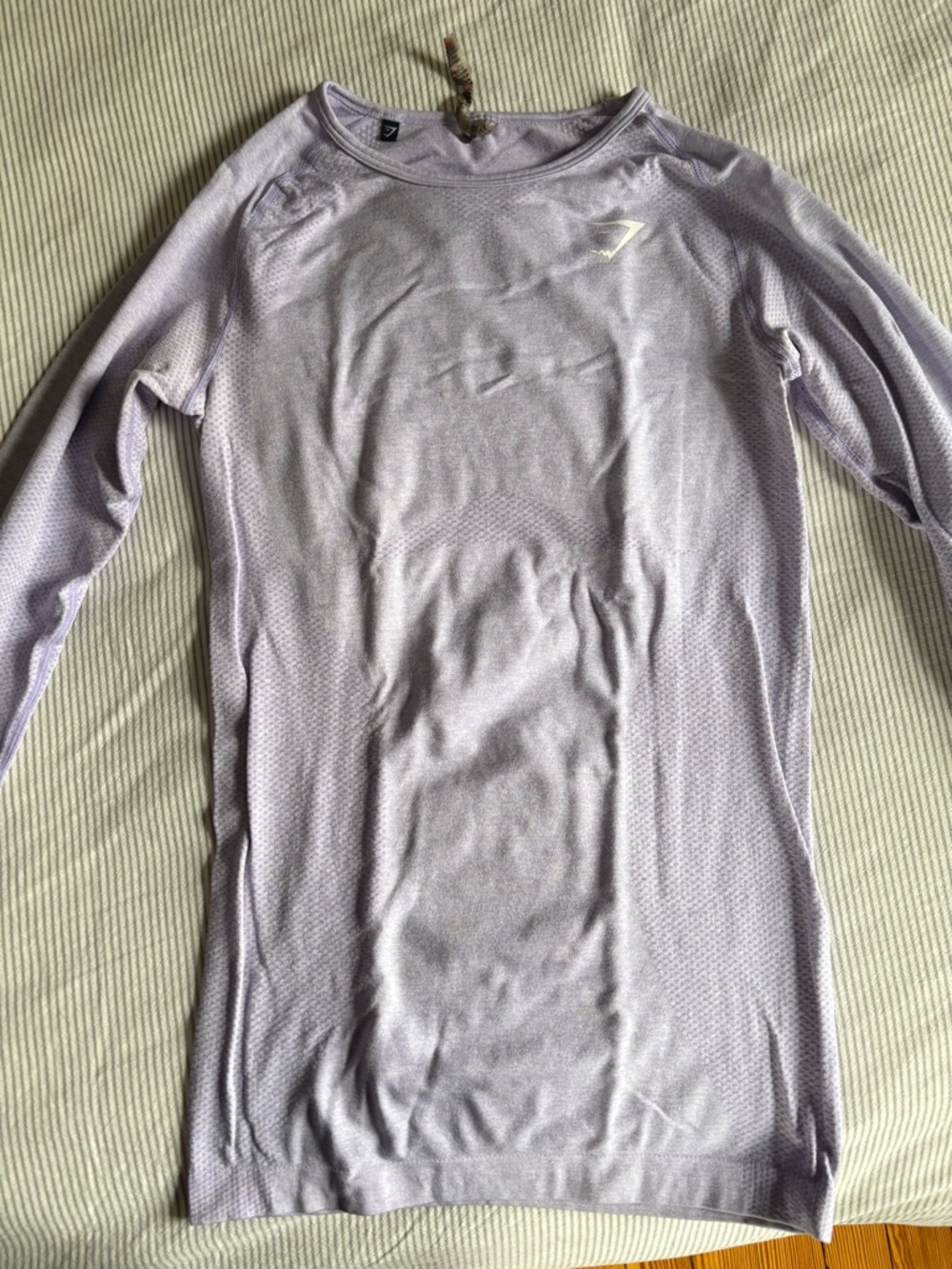 Gymshark Women's Seamless Long Sleeve Top - Lavender Purple - Picture 4 of 6